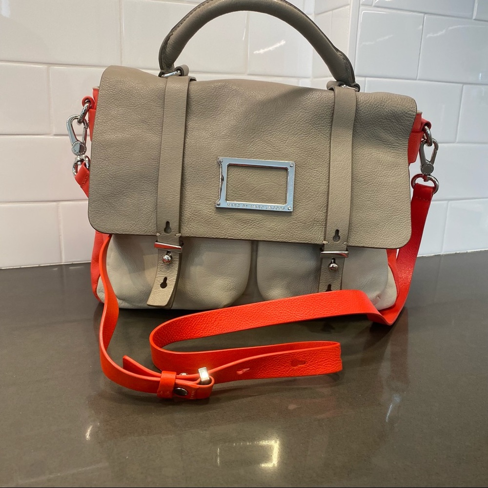 Marc By Marc Jacobs Werdie Color Block Satchel - image 2